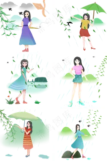 清明节人物合集