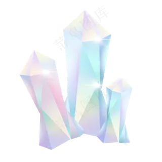 梦幻唯美彩虹七彩水晶