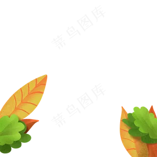 春天水果蔬菜边框