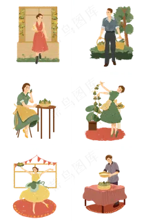 端午节人物合集