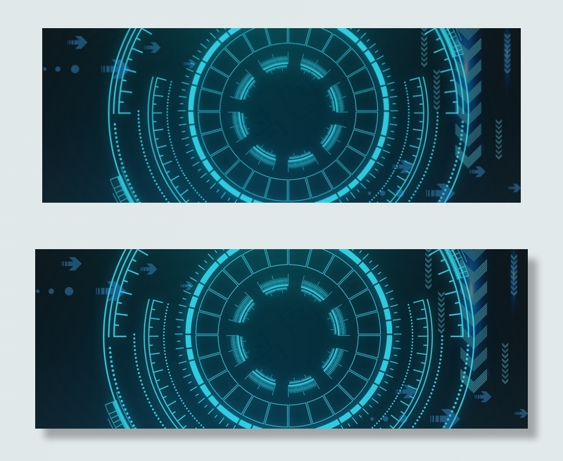 淘宝双十一科技蓝色新品促销banner