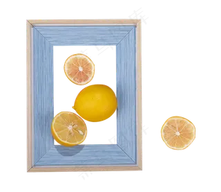 柠檬和相框