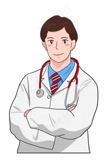 卡通医生医疗工作者PNG,免抠元素