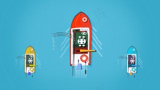 出行小船交通工具旅游