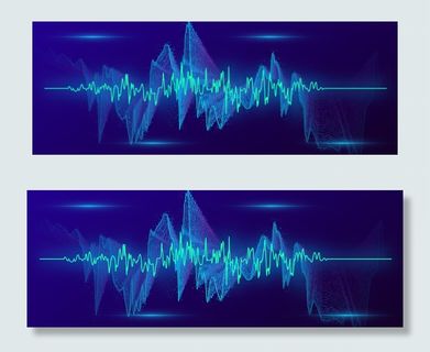 金融商务线条banner