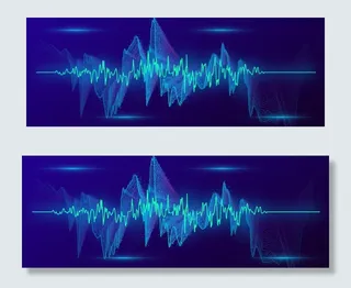 金融商务线条banner