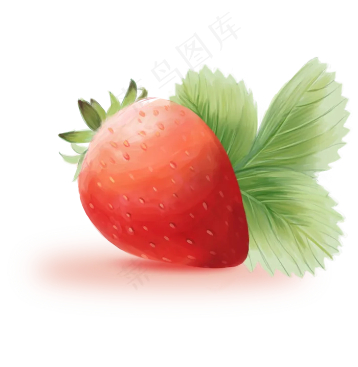 水果主题之美味可口草莓(1000X1025(DPI:300))psd模版下载