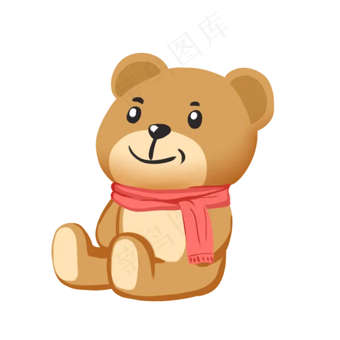 毛绒玩具小熊(2000X2000(DPI:300))psd模版下载