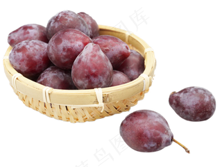 绿色水果进口西梅