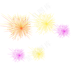 烟花,免抠元素