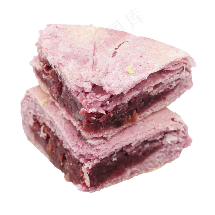 香芋玫瑰饼点心