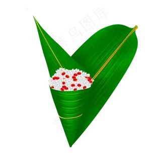 绿色的粽子