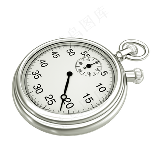 金属材质怀旧怀表,免抠元素