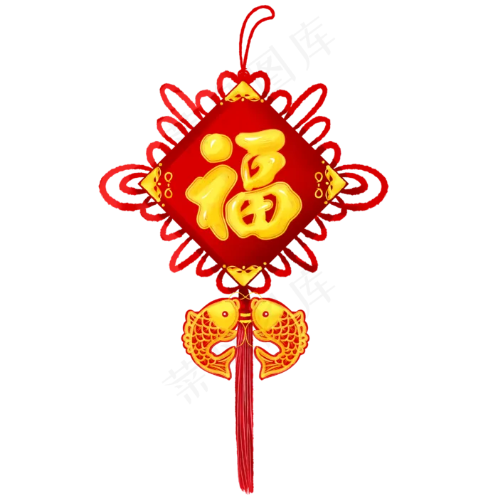 商用手绘中国风中国结手工喜庆节,免抠元素