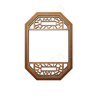 立体古风边框