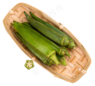 秋葵蔬菜,免抠元素