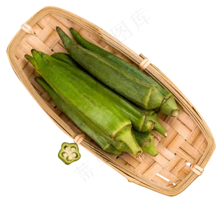 秋葵蔬菜,免抠元素
