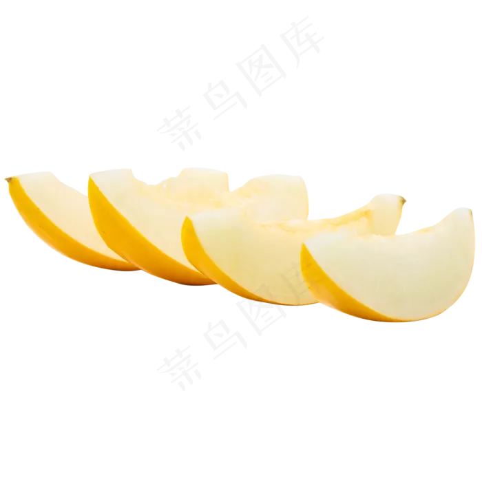 切开新鲜甜瓜(4500*4500px 300 dpi )