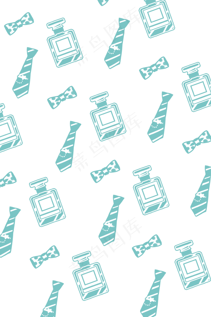 男士用品底纹浪漫风