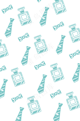 男士用品底纹浪漫风