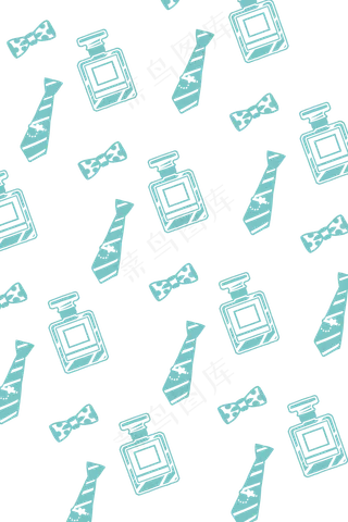 男士用品底纹浪漫风