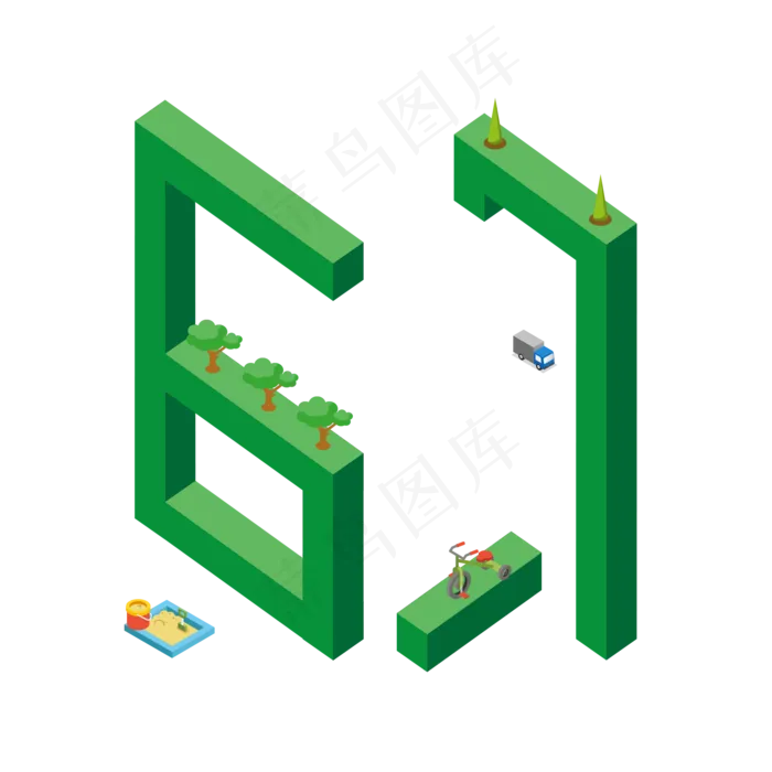 61立体风格创意