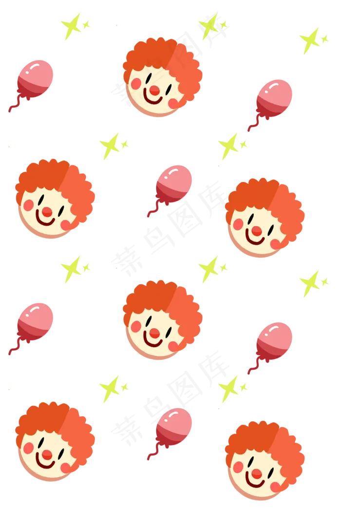 愚人节孩子底纹(3543*5315px 300 dpi )psd模版下载