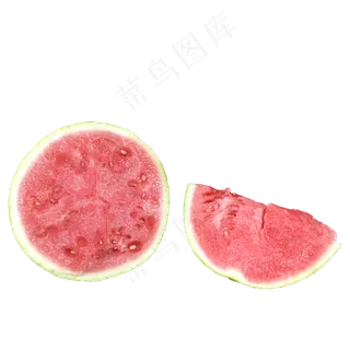 夏日冰镇西瓜水果