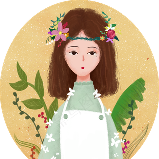 38妇女节女生节女神节文艺女孩子�,免抠元素