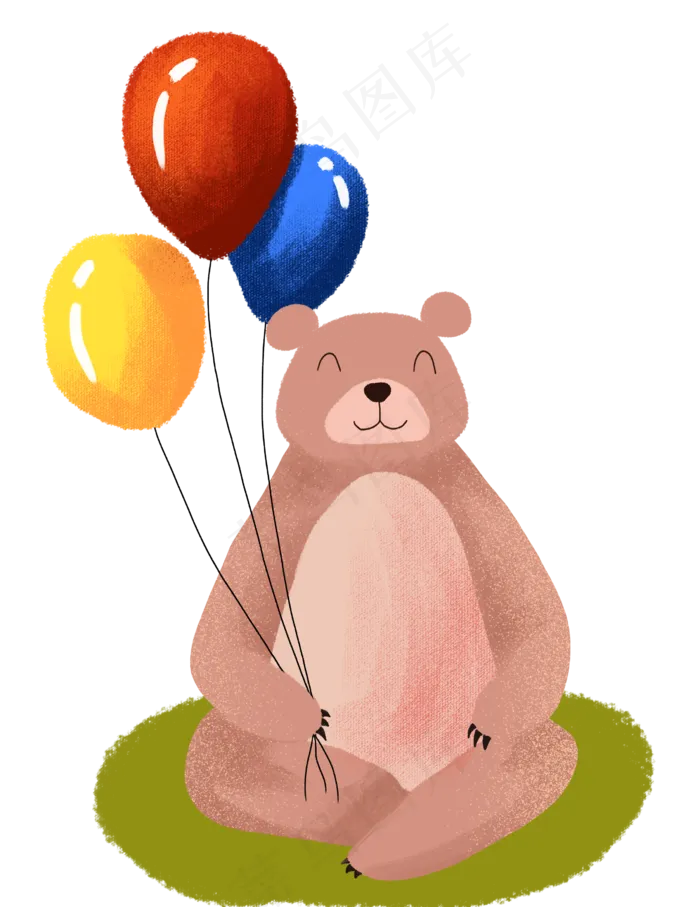 六一可爱小熊(2551X3307(DPI:300))psd模版下载