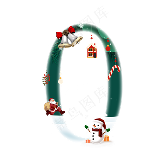 圣诞节倒计时数字0