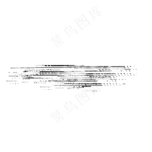 水彩黑色条纹泼墨