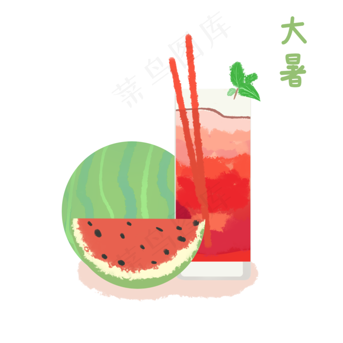 大暑西瓜汁
