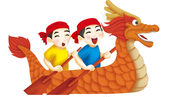 端午节划龙舟免扣(2268X1275(DPI:72))psd模版下载