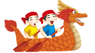 端午节划龙舟免扣