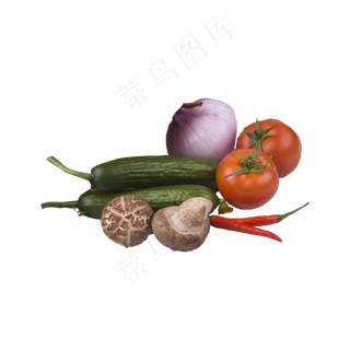 蔬菜组合实拍（png免抠）
