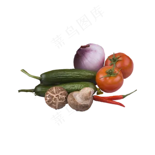 蔬菜组合实拍（png免抠）