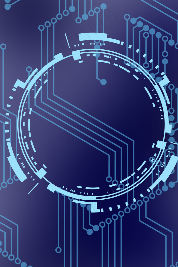 科技线条矢量背景