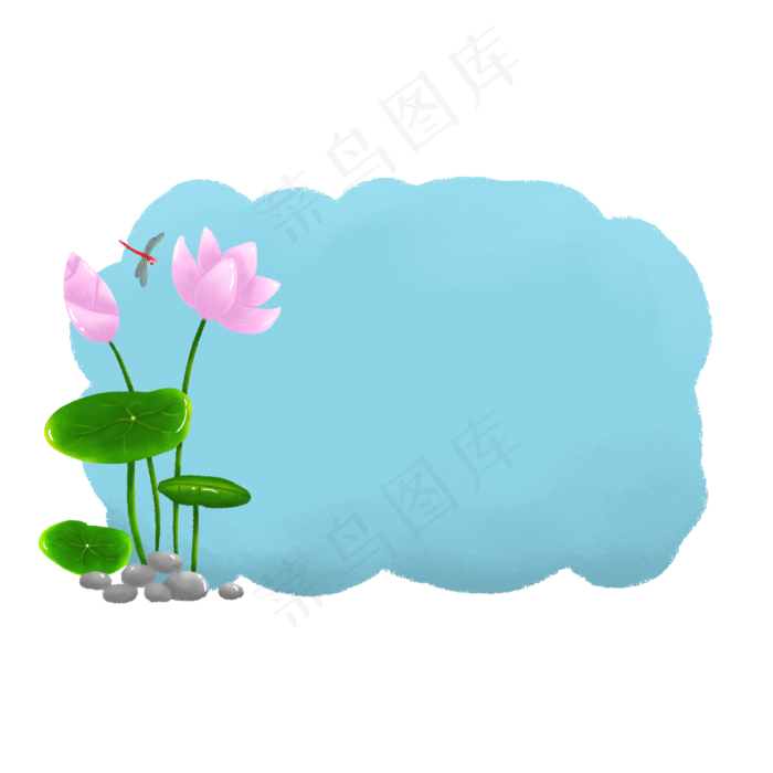 边框纹理四季风景边框