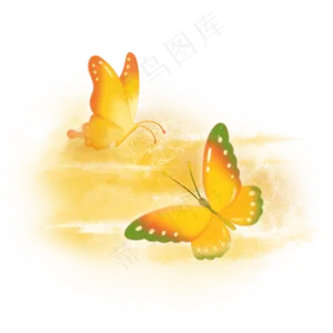 梦幻梦境蝴蝶,免抠元素