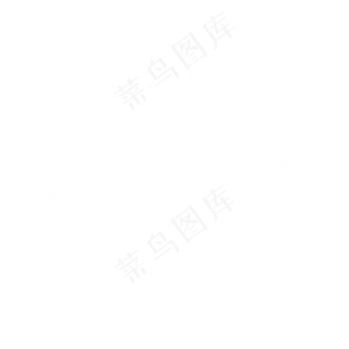 白色漂浮雪花素材,免抠元素