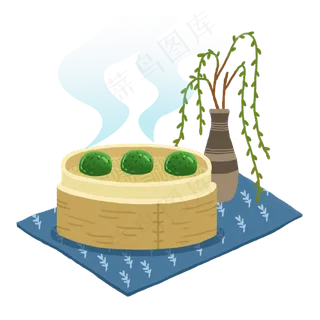 清明节青团PNG