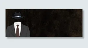 秋季招聘大气质感黑色banner