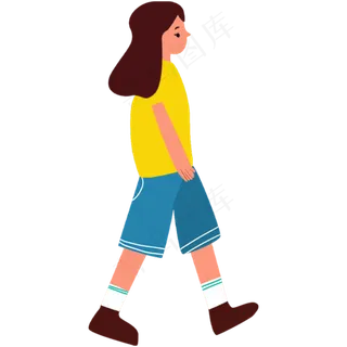 五四青年节黄衣女子