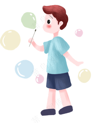 六一儿童节欢呼儿童