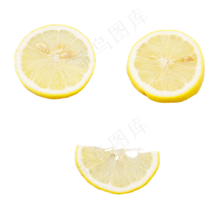 柠檬片夏季水果