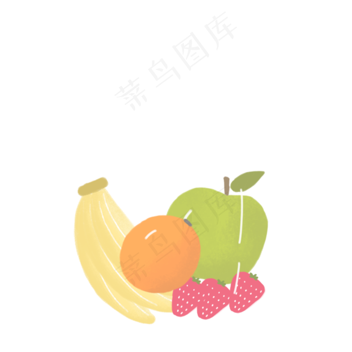 装水果的塑料袋(2000X2000(DPI:300))psd模版下载