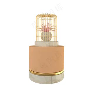 c4d立体电商装饰几何体免费下载