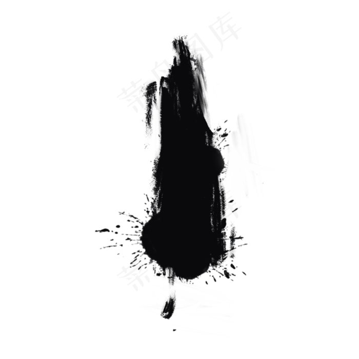 中国风通用水墨笔刷(2000X2000(DPI:300))psd模版下载