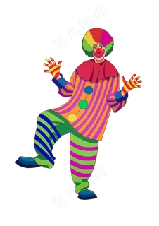 愚人节小丑免扣元素,免抠元素